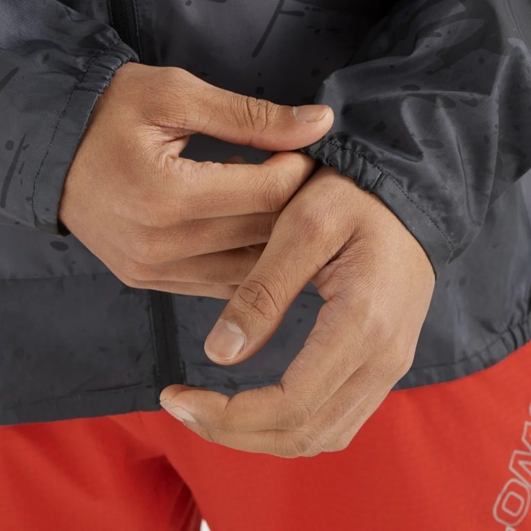 Salomon Bonatti Cross Men's Windbreaker Black | CA 23I7